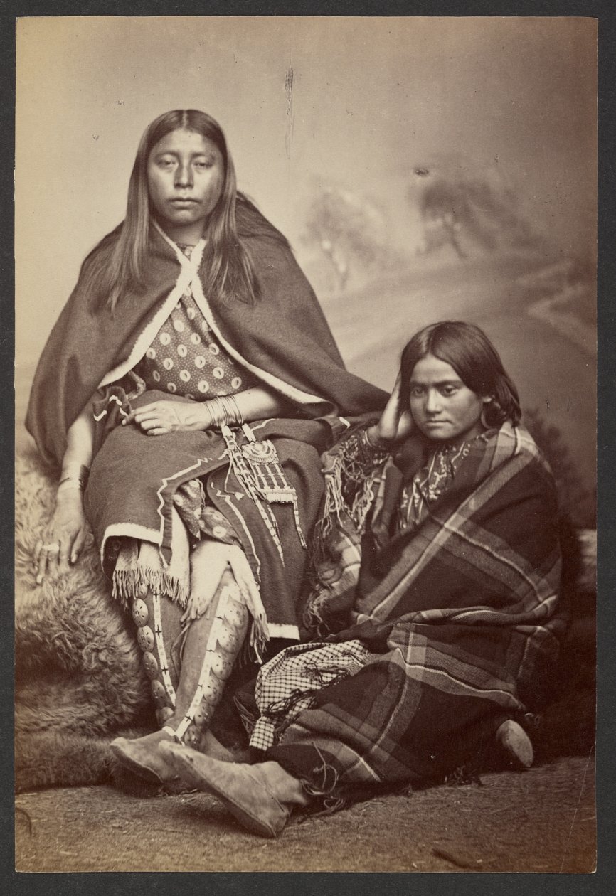 [Kobiety ludu Kiowa] autorstwa William Stinson Soule