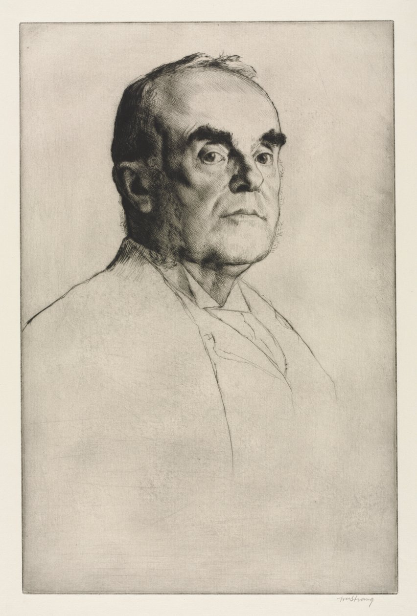 James E. Christie autorstwa William Strang