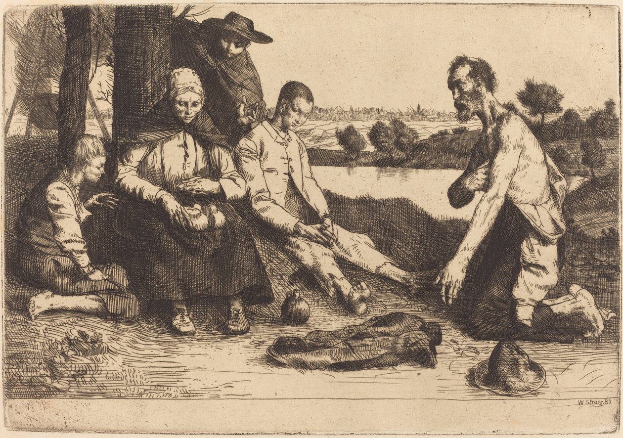 Czas posiłku autorstwa William Strang