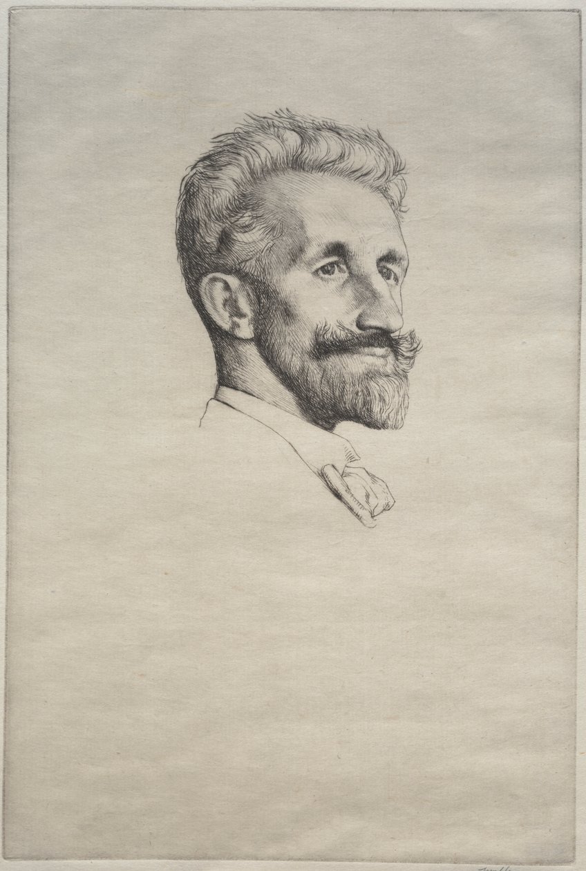 Robert Bontine Cunningham Graham autorstwa William Strang