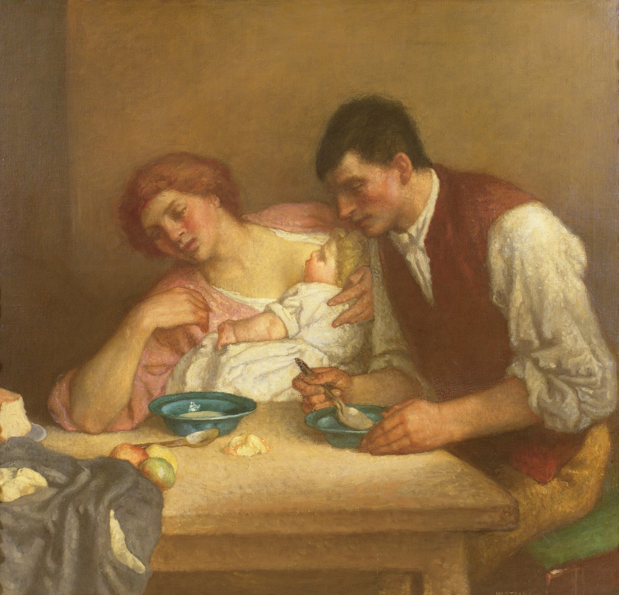 Kolacja autorstwa William Strang