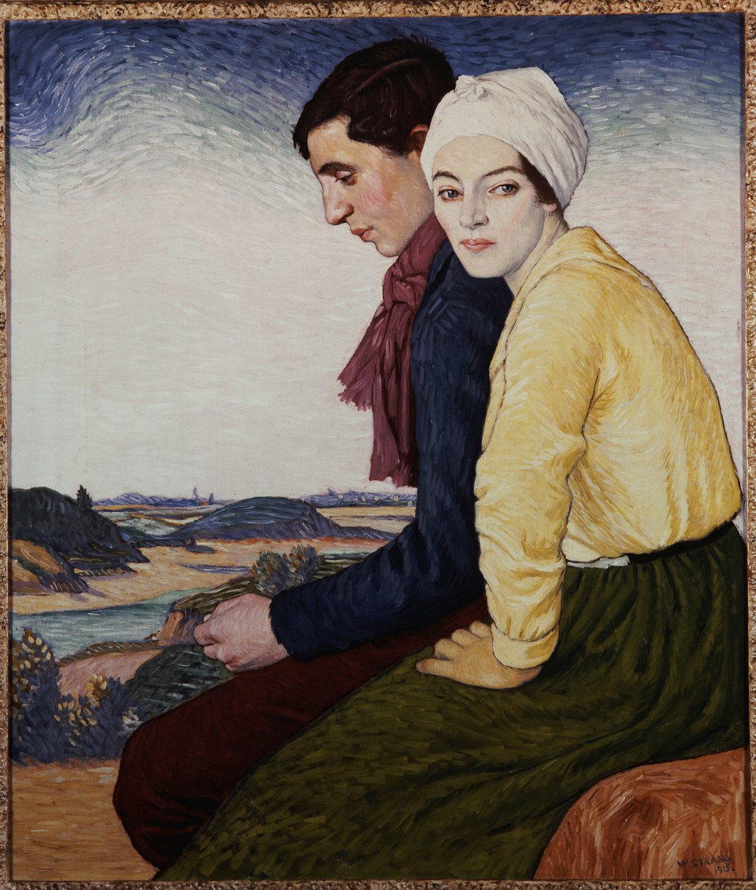 Miejsce Spotkań, 1915 autorstwa William Strang