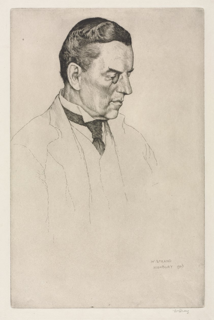 Wielce Szanowny Joseph Austen Chamberlain autorstwa William Strang
