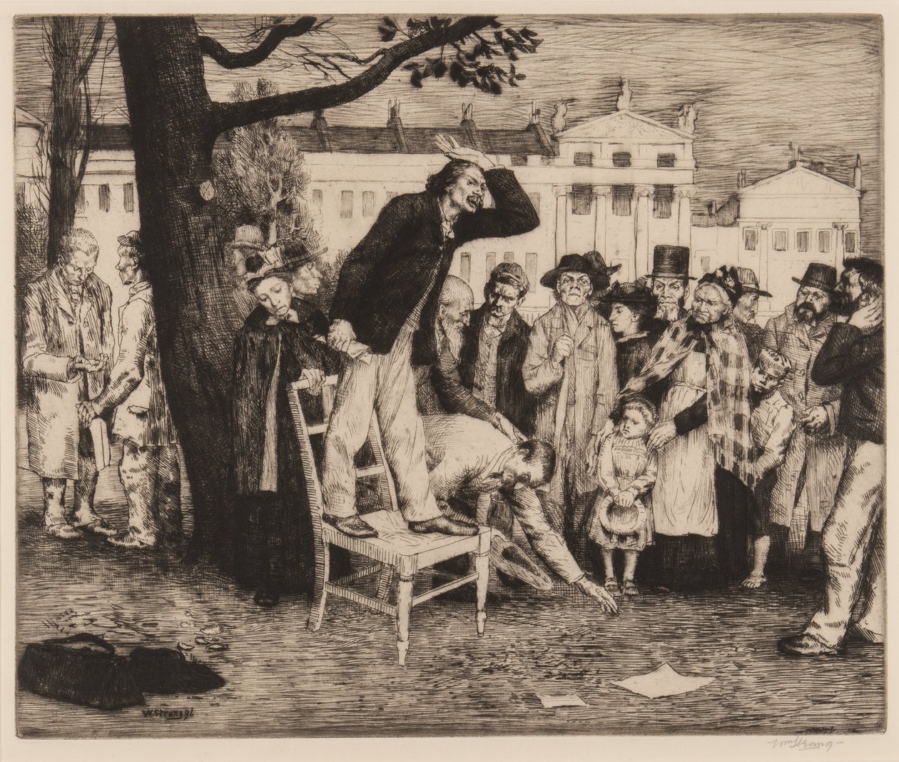 Socjaliści, 1892 autorstwa William Strang