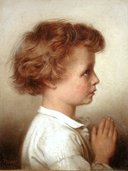 Na modlitwie autorstwa William Strutt