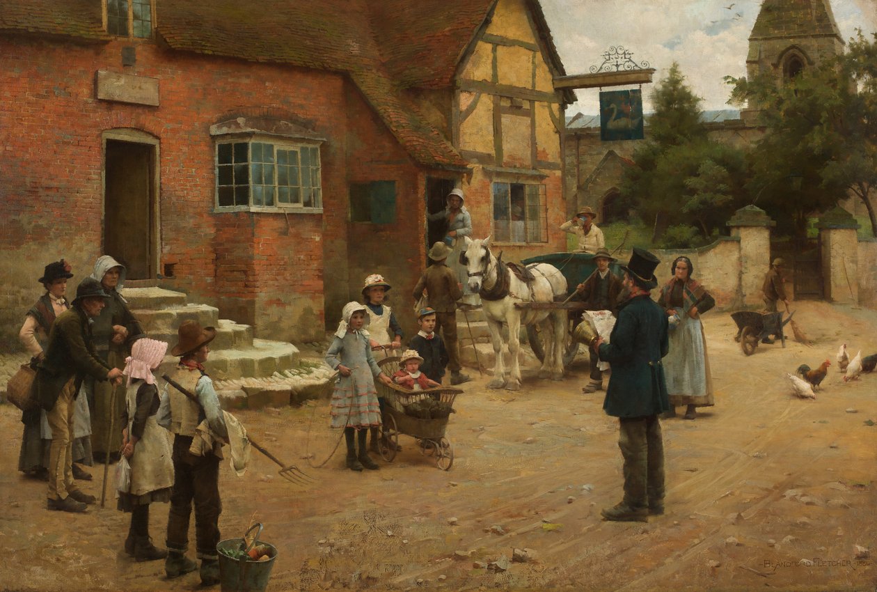 O Yez, O Yez autorstwa William Teulon Blandford Fletcher