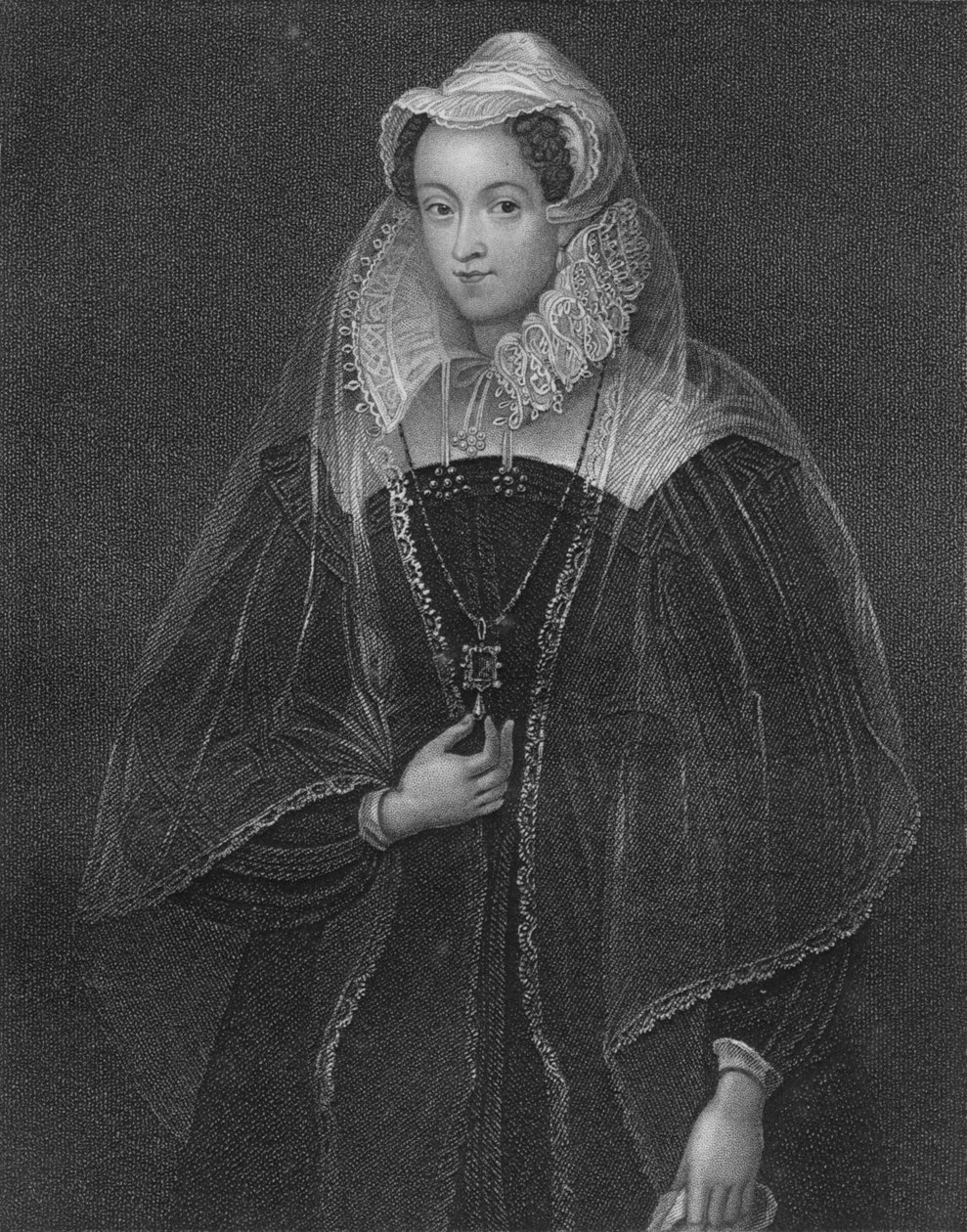 Maryja Królowa Szkotów, początek XIX wieku. autorstwa William Thomas Fry