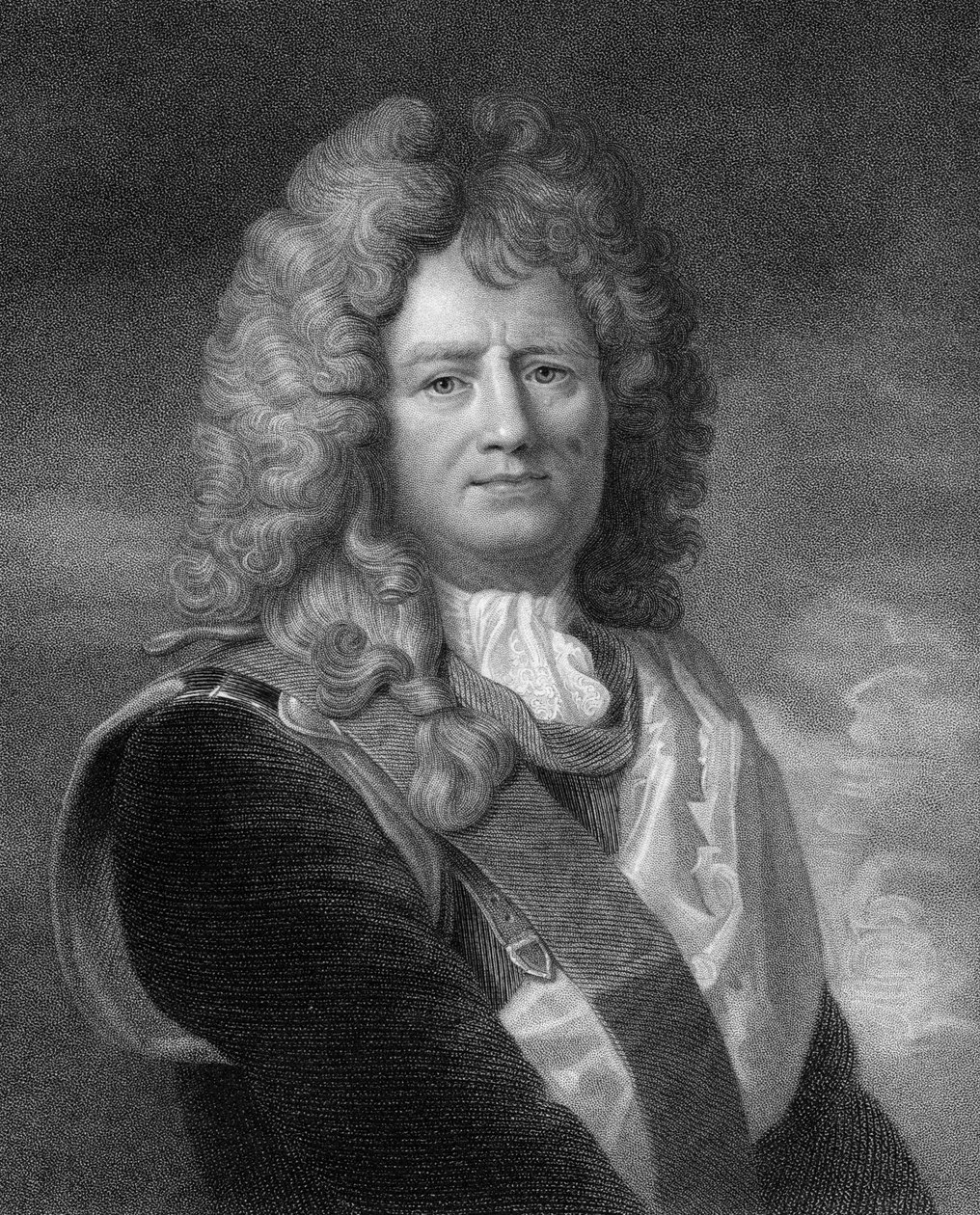 Sebastian le Prestre de Vauban, francuski inżynier wojskowy, 1836 r. autorstwa William Thomas Fry