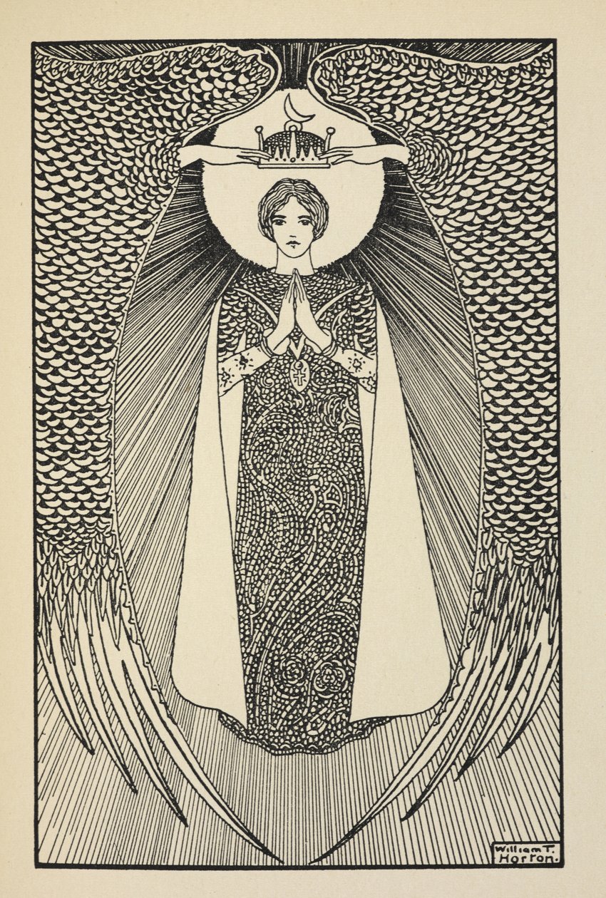 Assumptio, tablica 59 z „Księgi obrazów, wprowadzonej przez W.B. Yeatsa” autorstwa William Thomas Horton