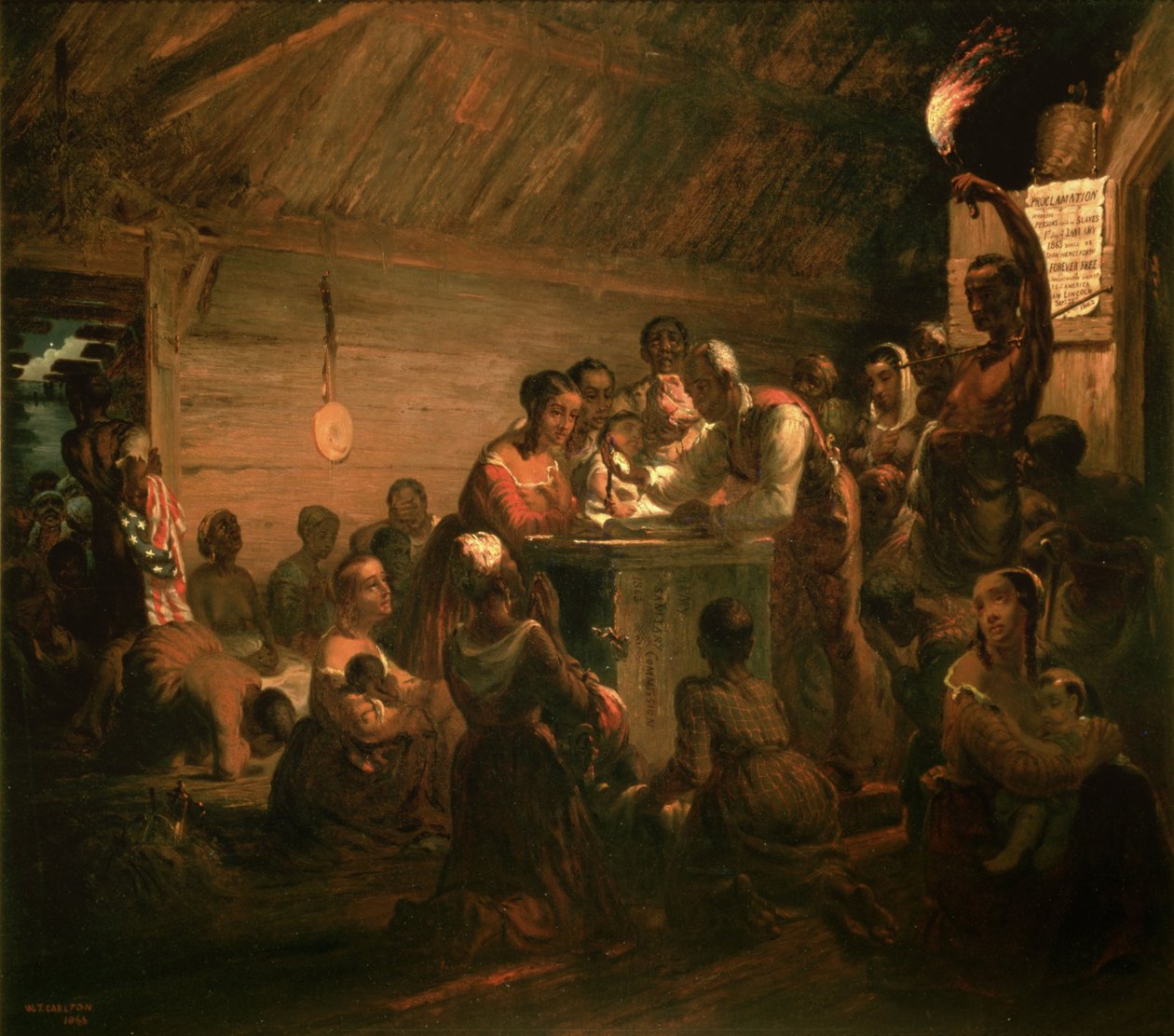 Godzina Emancypacji, 1863 autorstwa William Tolman Carlton