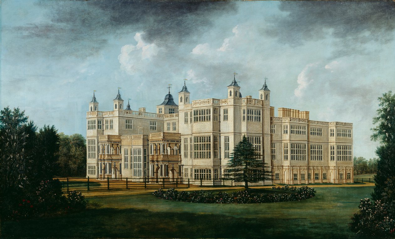 Dom Audley End, Saffron Walden, Essex, XVIII wiek autorstwa William Tomkins