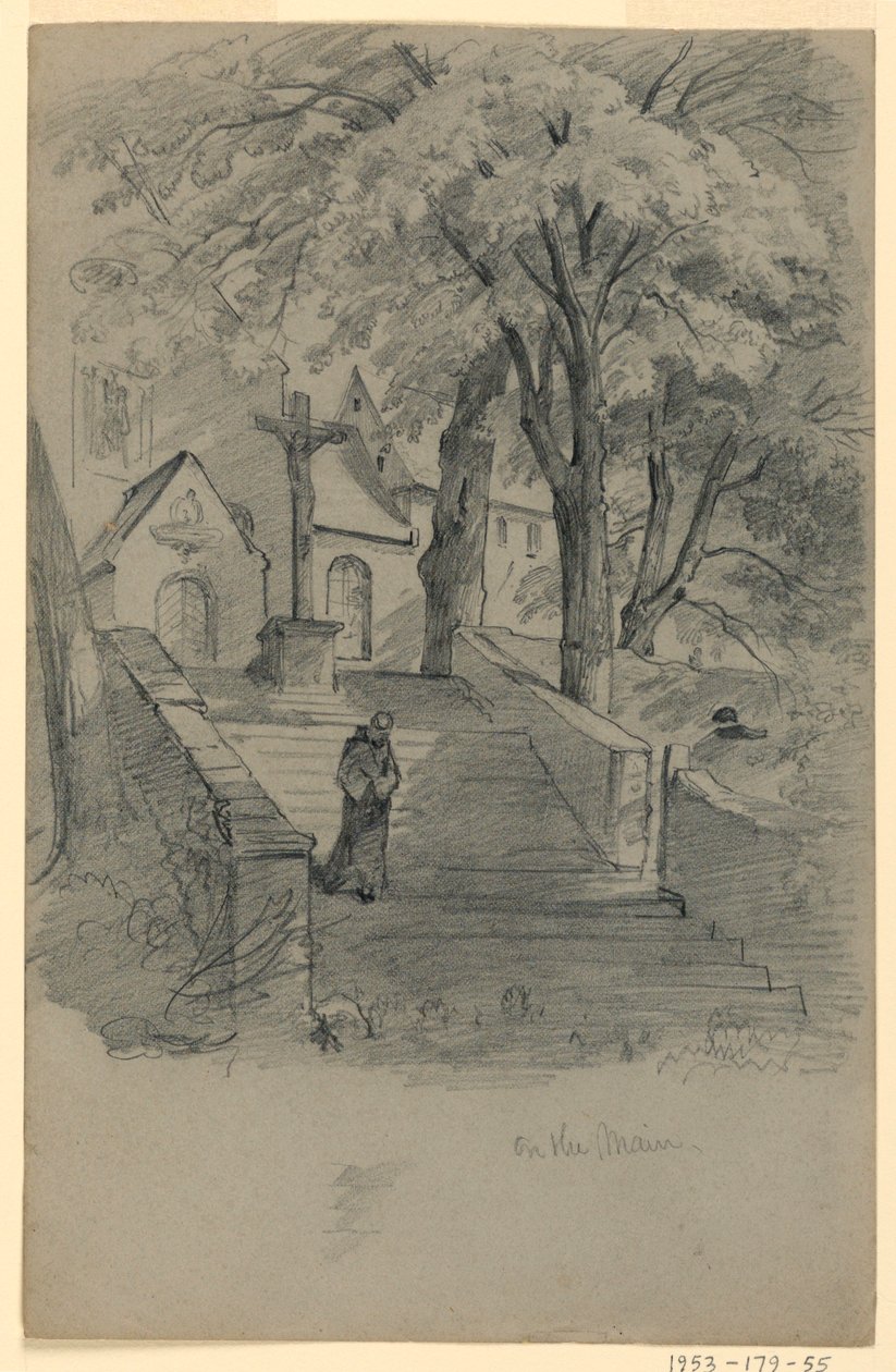 Kościół, Niemcy autorstwa William Trost Richards