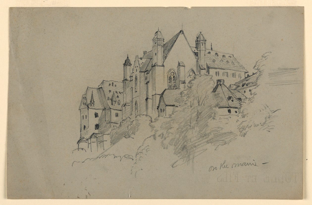 Kościół, Niemcy autorstwa William Trost Richards