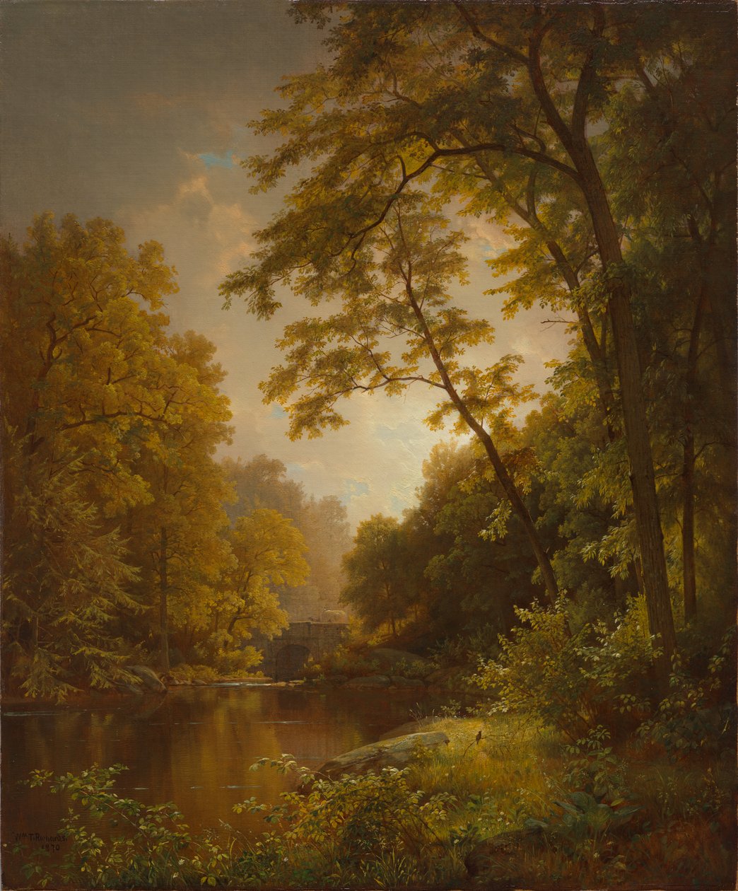 Dzień czerwca autorstwa William Trost Richards