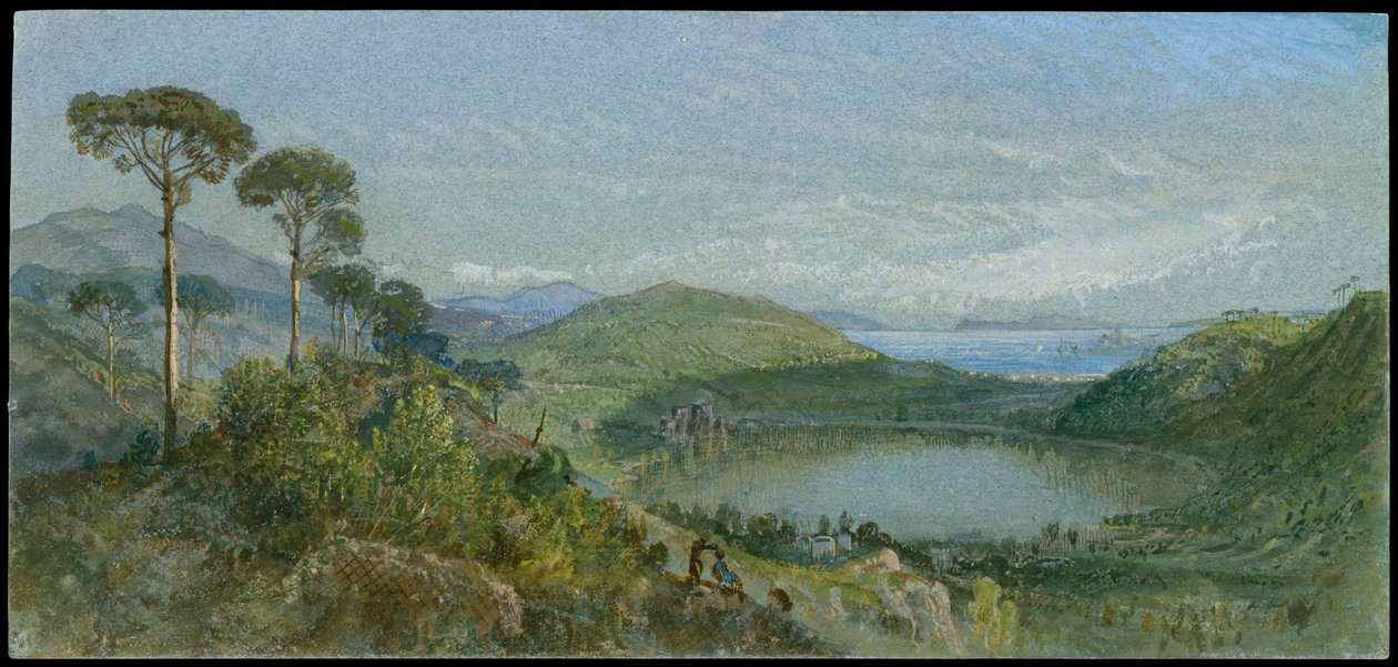 Jezioro Averno autorstwa William Trost Richards