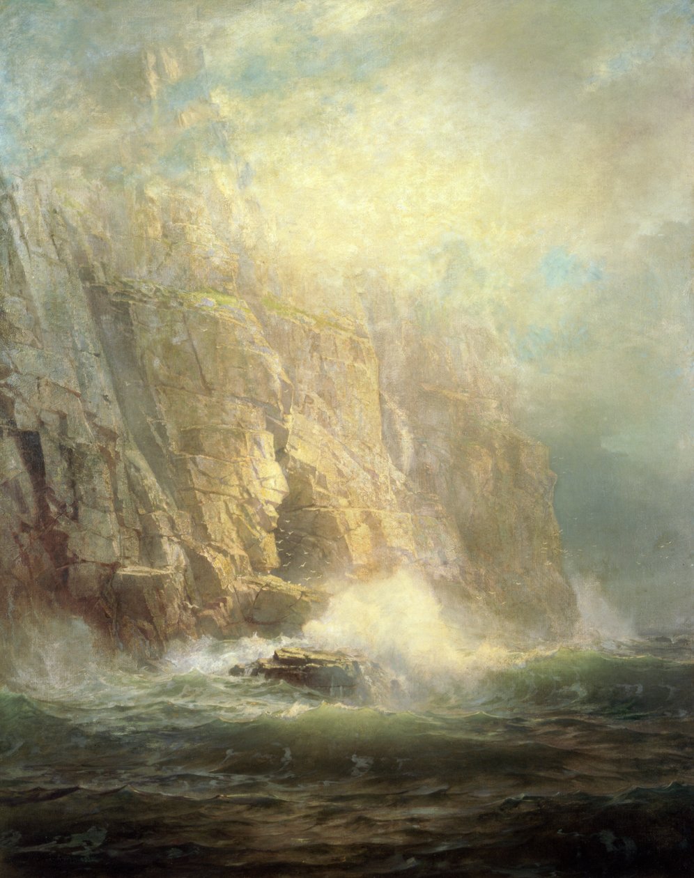 Lands End, Kornwalia autorstwa William Trost Richards