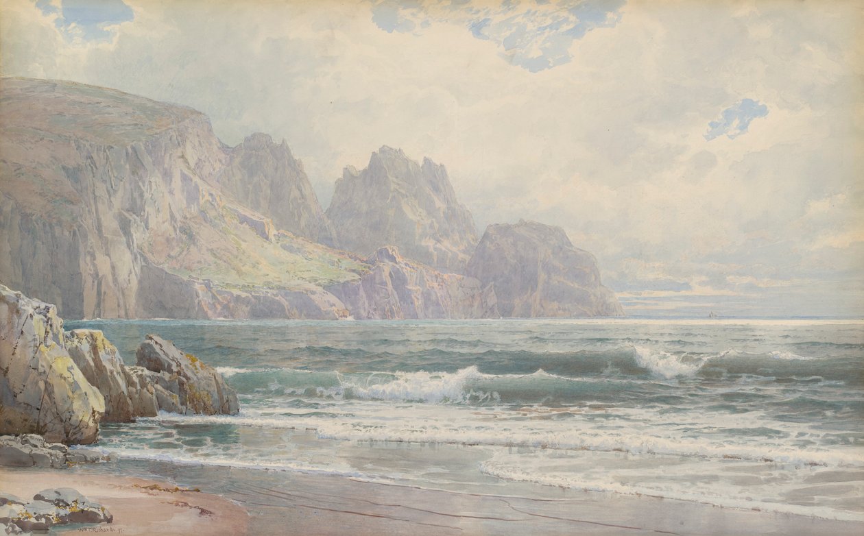 Skaliste Wybrzeże autorstwa William Trost Richards
