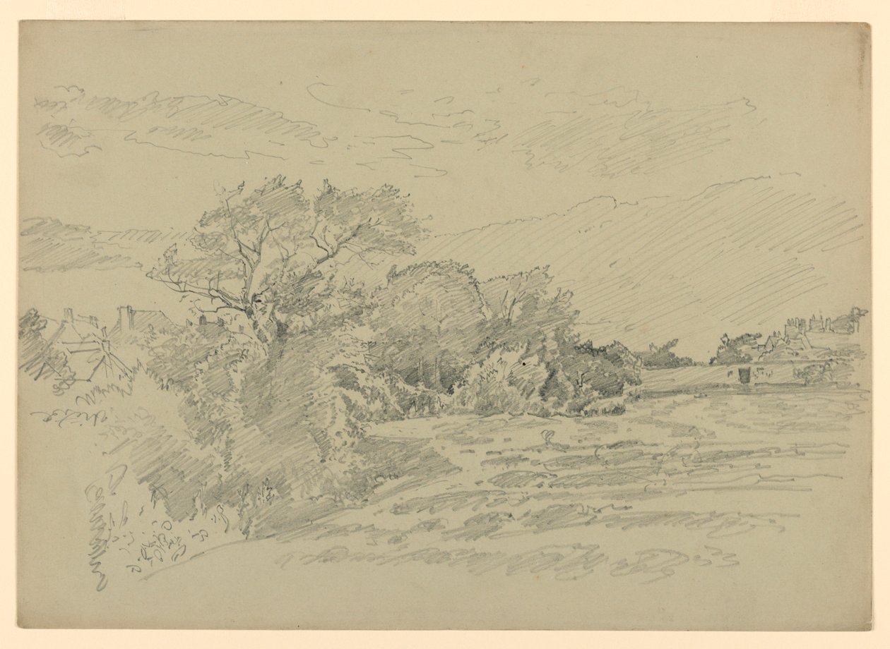 Studium krajobrazu autorstwa William Trost Richards