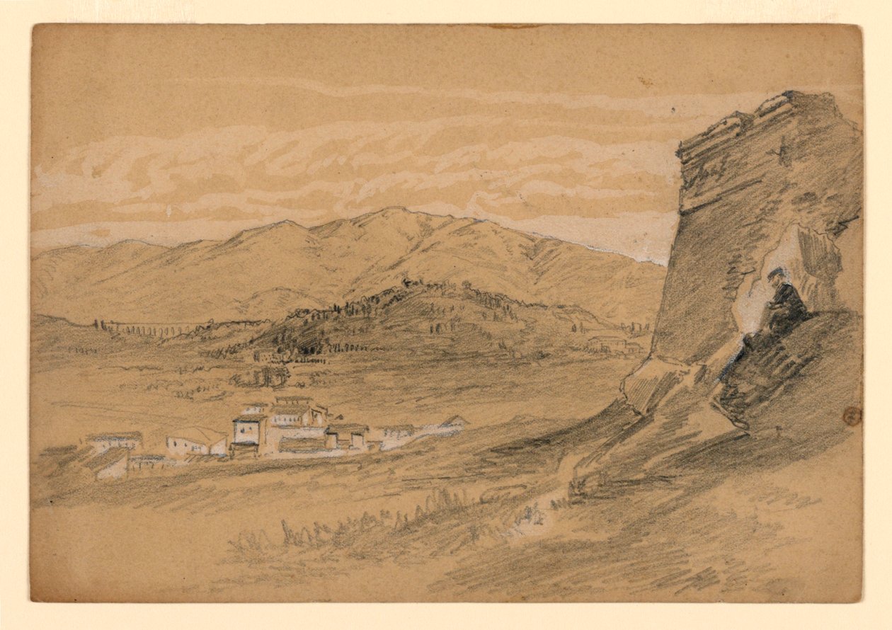 Studium krajobrazu autorstwa William Trost Richards