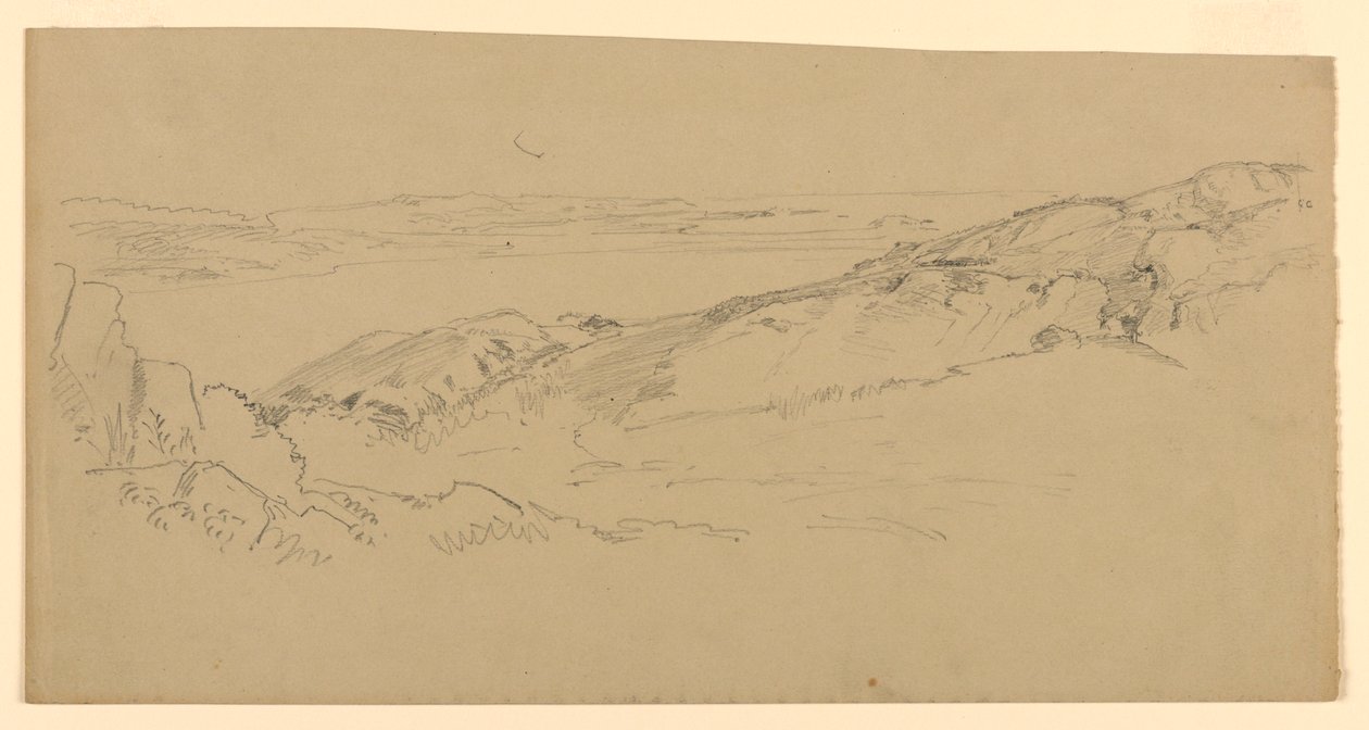 Studium wybrzeża, Rhode Island autorstwa William Trost Richards