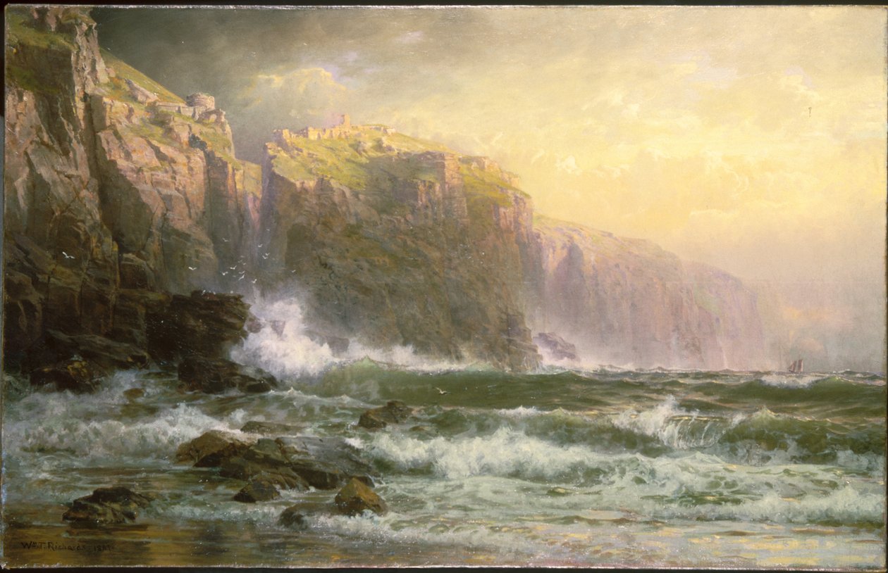 The League Long Breakers Thundering on the Reef autorstwa William Trost Richards