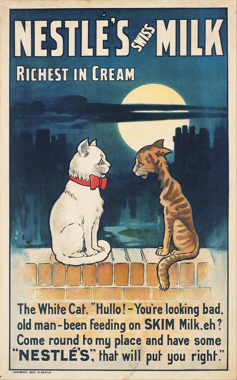 Szwajcarskie Mleko Nestlé autorstwa William True