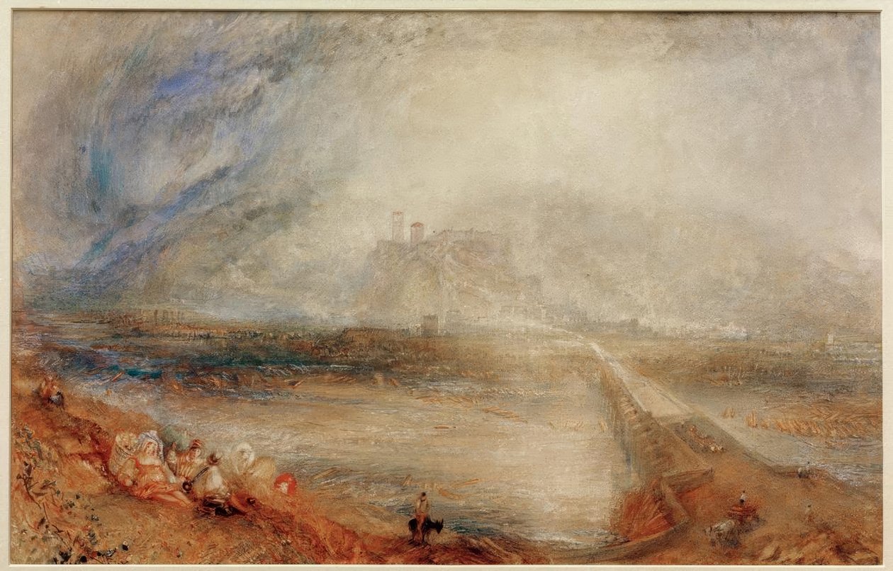 Bellinzona, od drogi do Locarno autorstwa Joseph Mallord William Turner