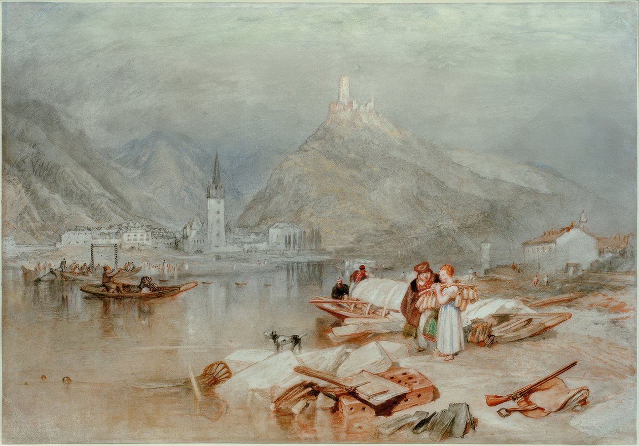 Bernkastel nad Mozelą autorstwa Joseph Mallord William Turner