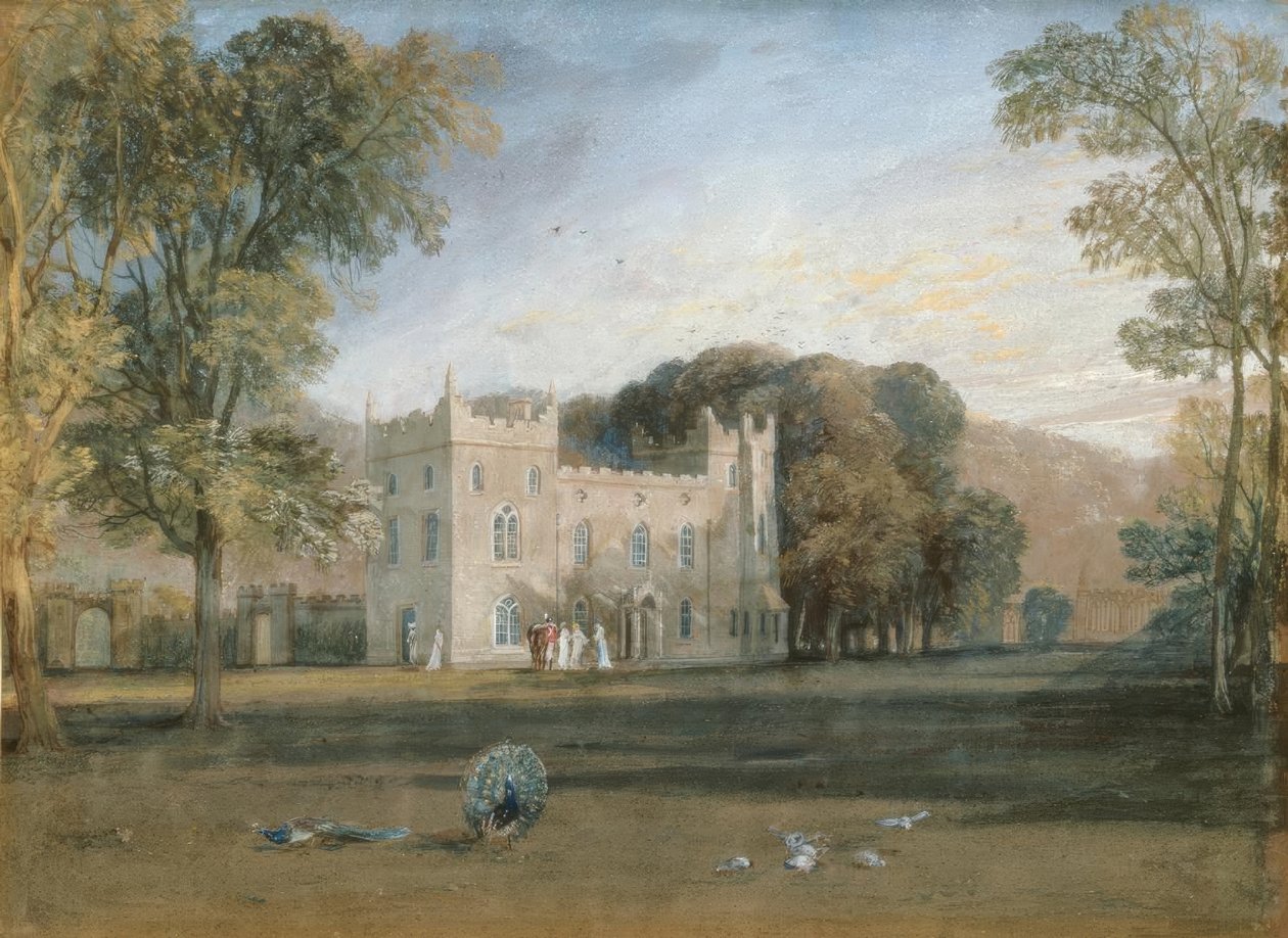 Zamek Clontarf w hrabstwie Dublin autorstwa Joseph Mallord William Turner