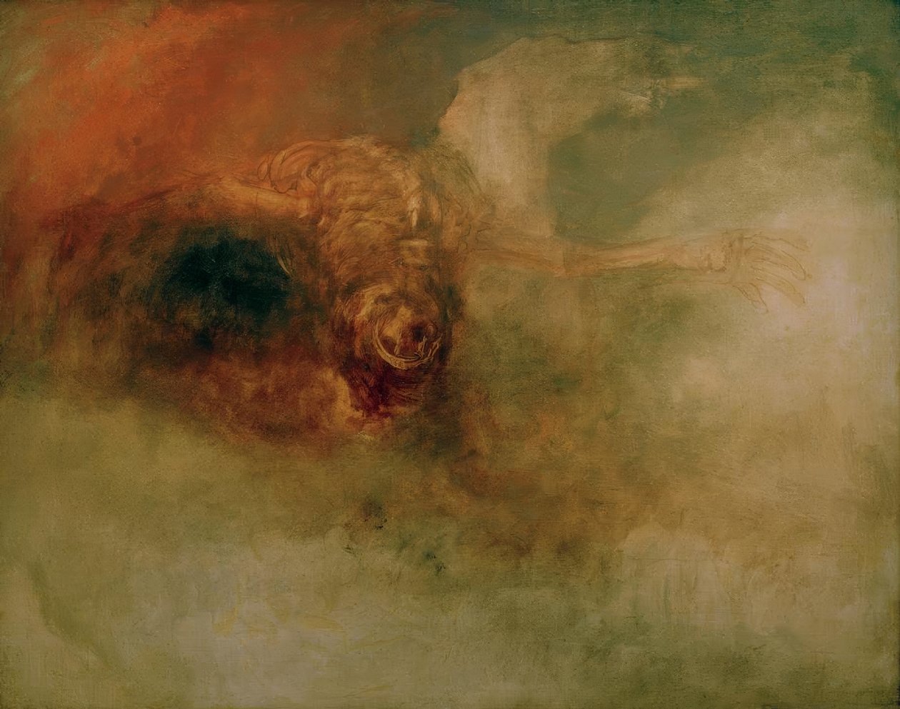 Śmierć na bladym koniu autorstwa Joseph Mallord William Turner