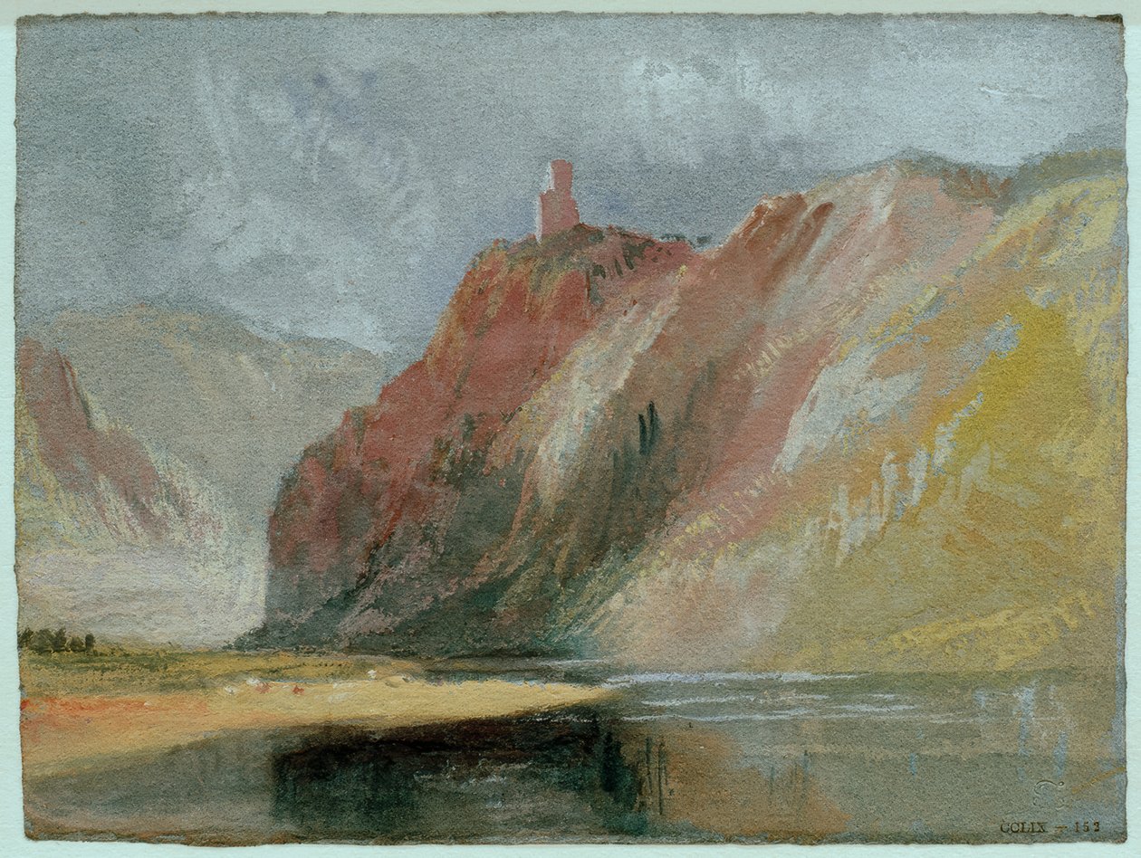 Die Klosterruine Wolf autorstwa Joseph Mallord William Turner