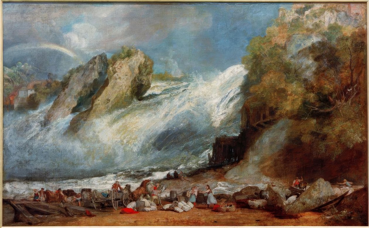 Upadek Renu w Schaffhausen autorstwa Joseph Mallord William Turner