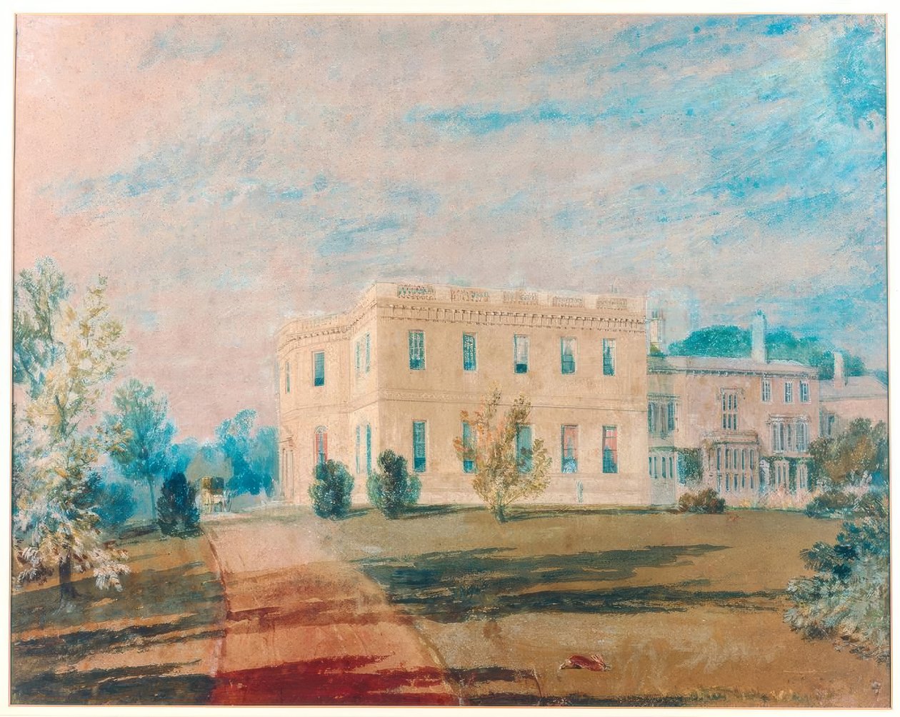 Farnley Hall ze Wschodu autorstwa Joseph Mallord William Turner