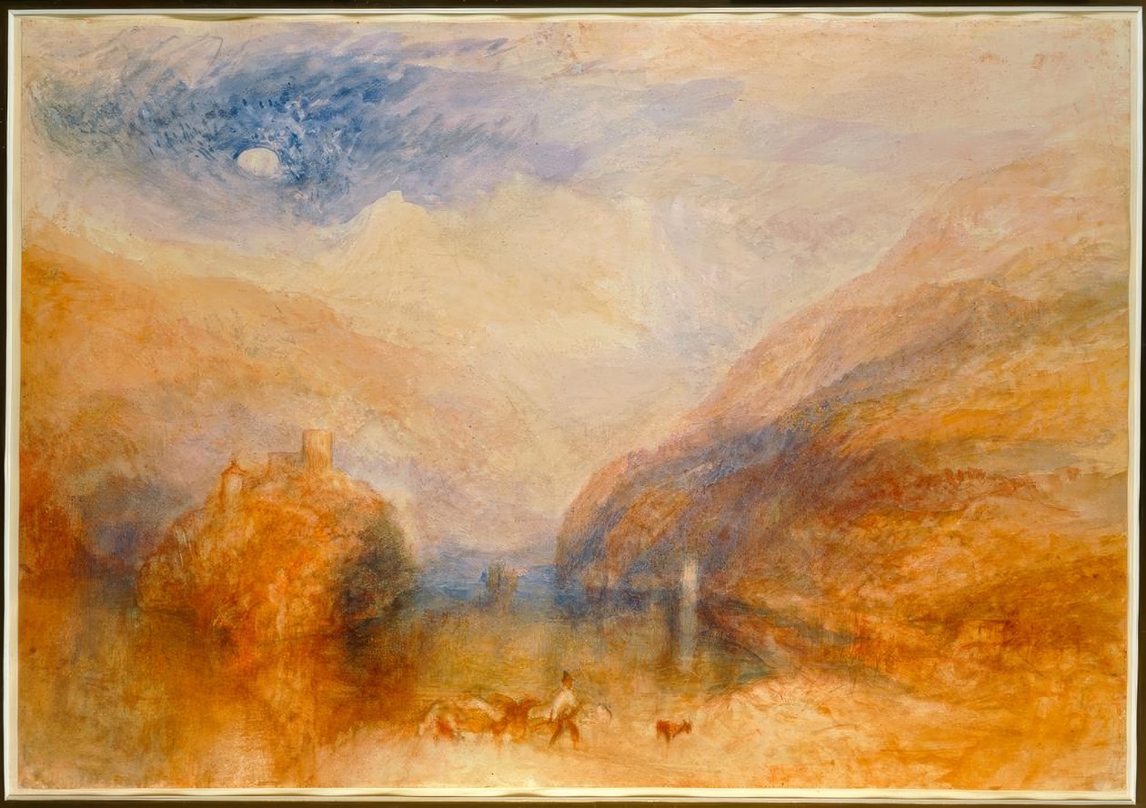 Jezioro Brienz autorstwa Joseph Mallord William Turner