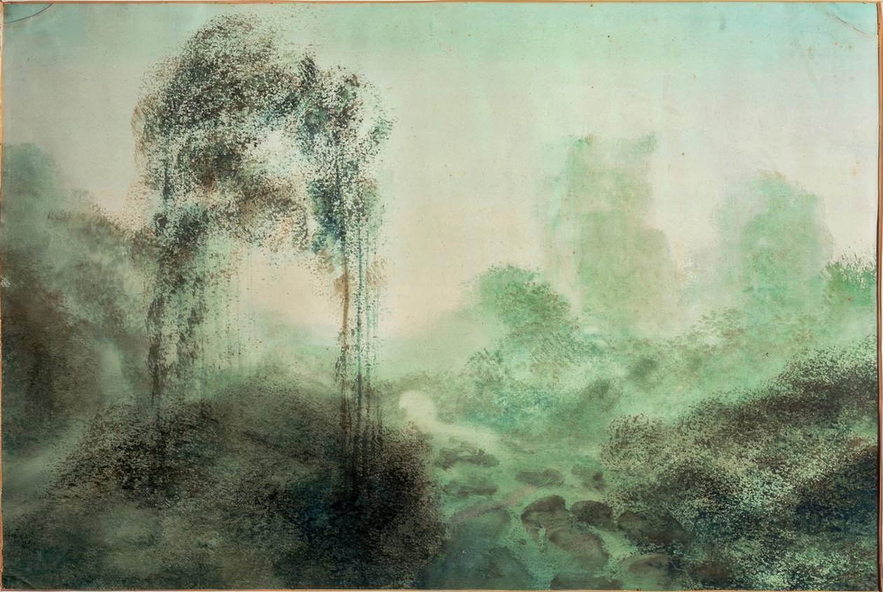 Krajobraz we mgle autorstwa Joseph Mallord William Turner