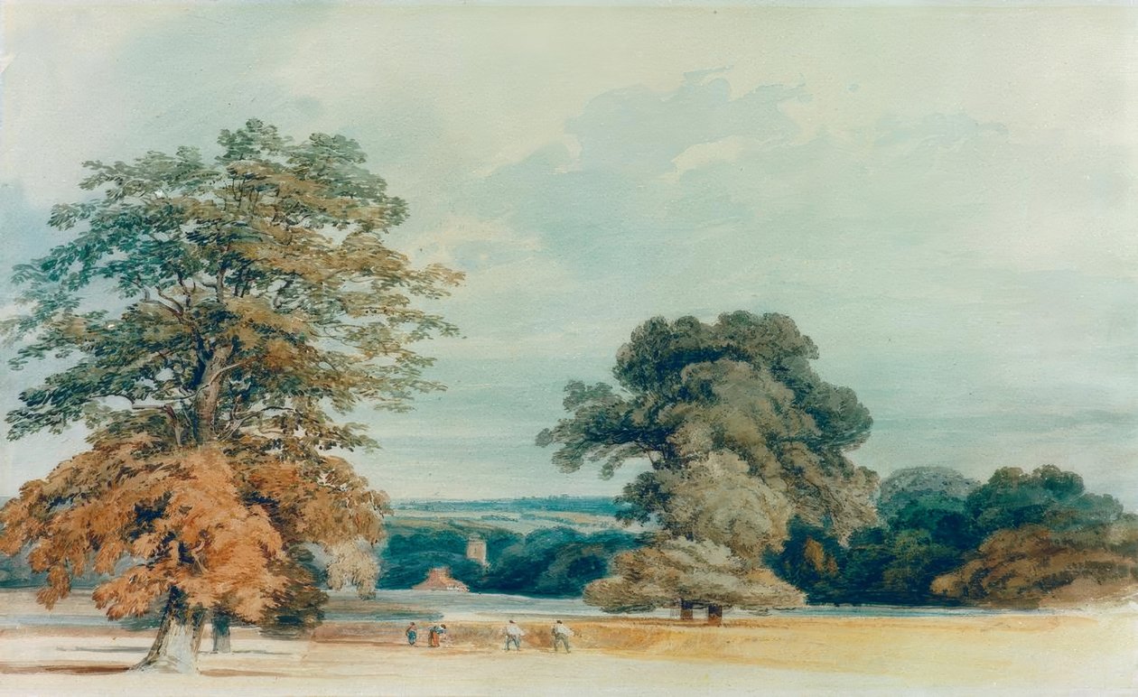 Wieś w Kent autorstwa Joseph Mallord William Turner