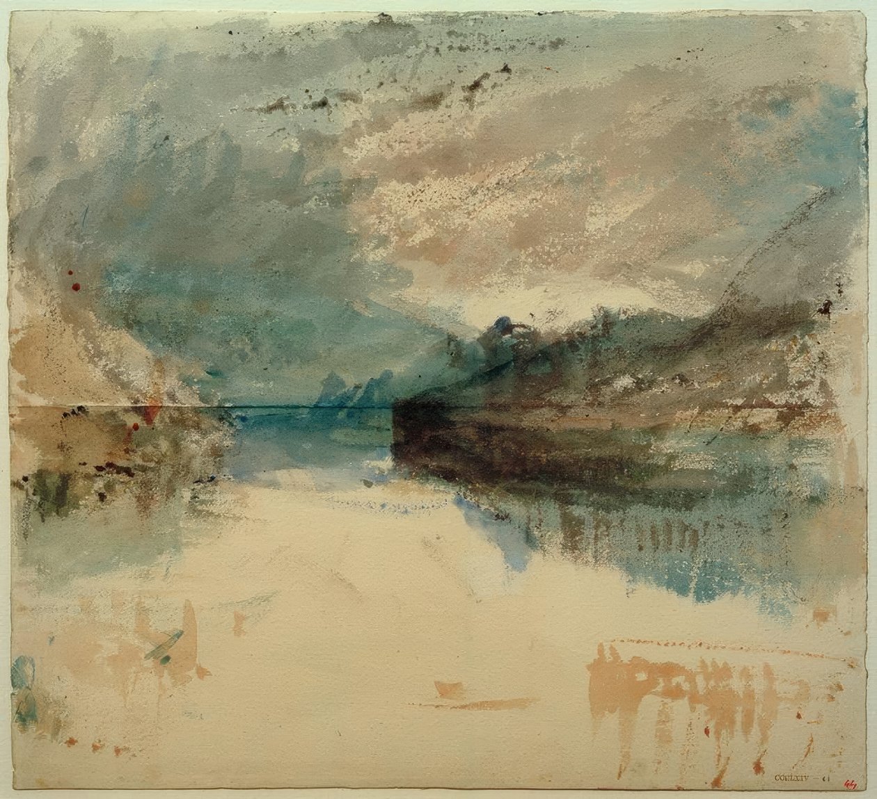 Lucerna autorstwa Joseph Mallord William Turner