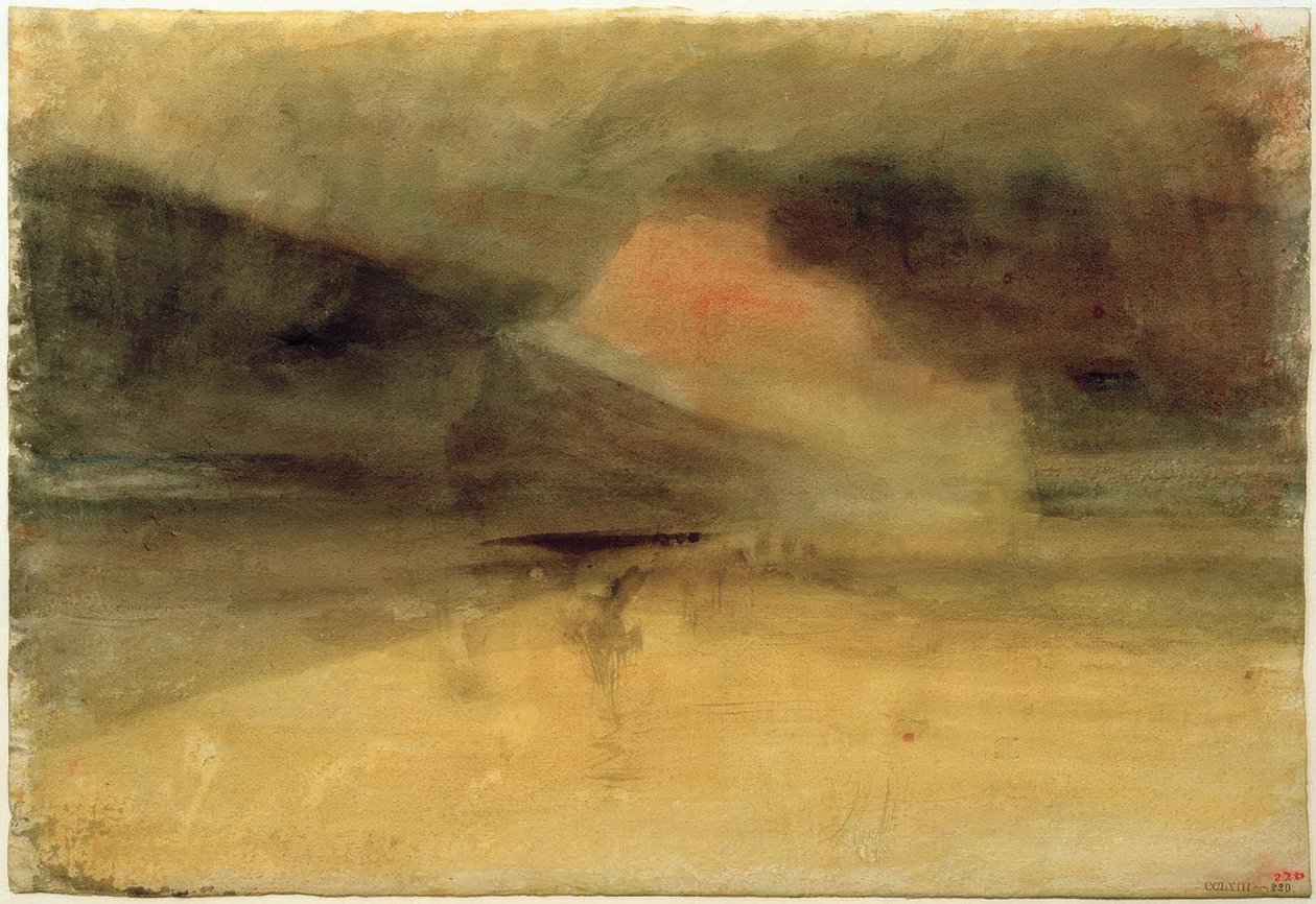 Mont Saint Michel autorstwa Joseph Mallord William Turner