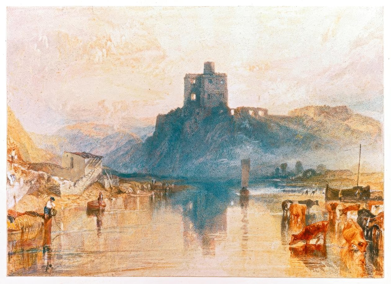 Zamek Norham nad rzeką Tweed autorstwa Joseph Mallord William Turner