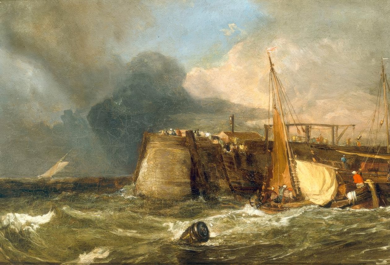 Stare molo Margate autorstwa Joseph Mallord William Turner