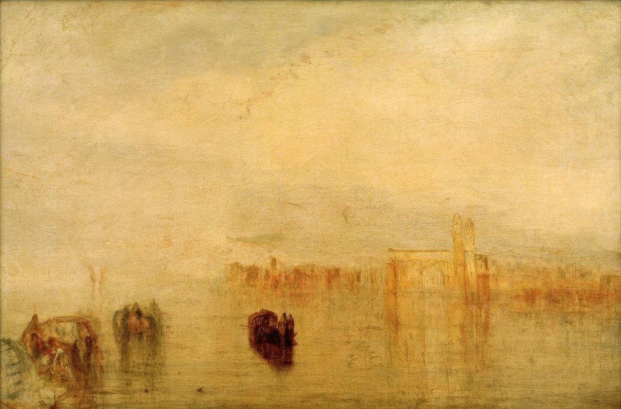 Powrót z balu (św. Marta) autorstwa Joseph Mallord William Turner
