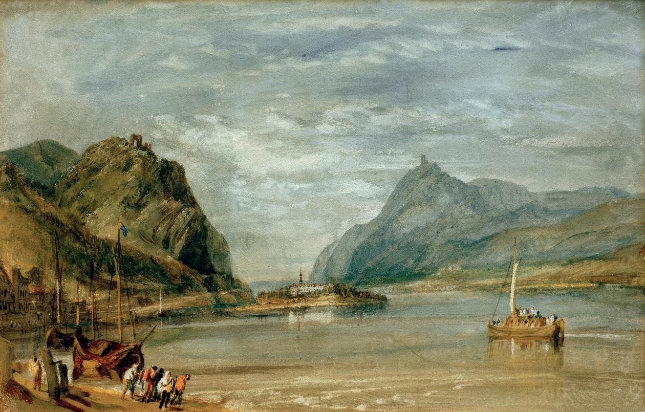 Rolandseck, Nonnenwerth i Drachenfels autorstwa Joseph Mallord William Turner