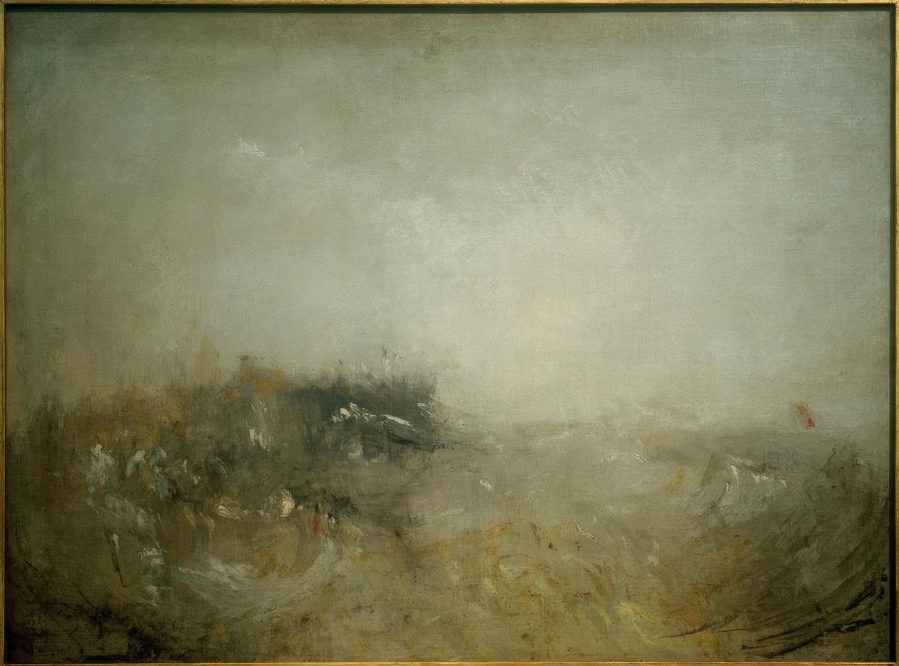 Wzburzone morze autorstwa Joseph Mallord William Turner