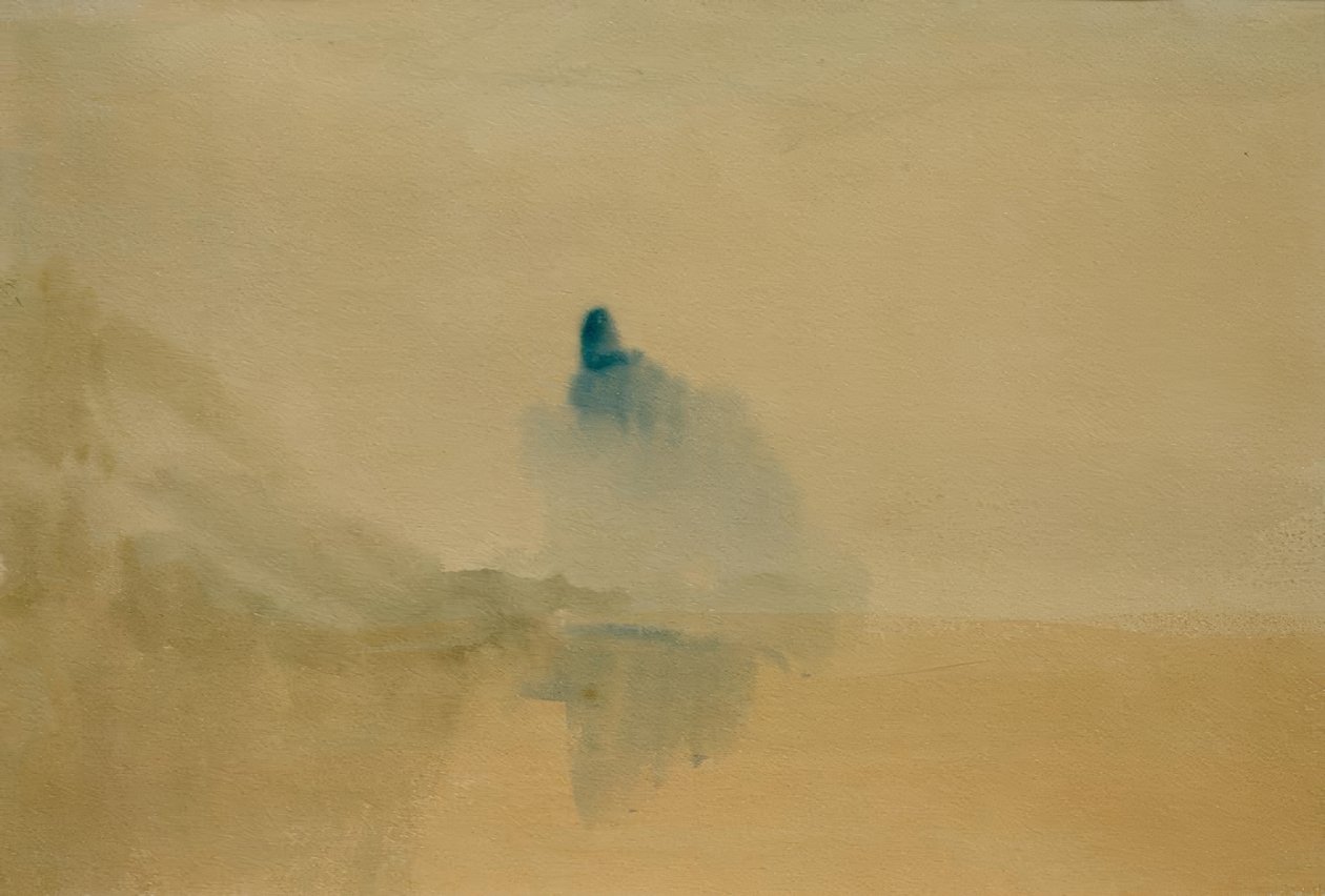 Zamek nad brzegiem jeziora autorstwa Joseph Mallord William Turner