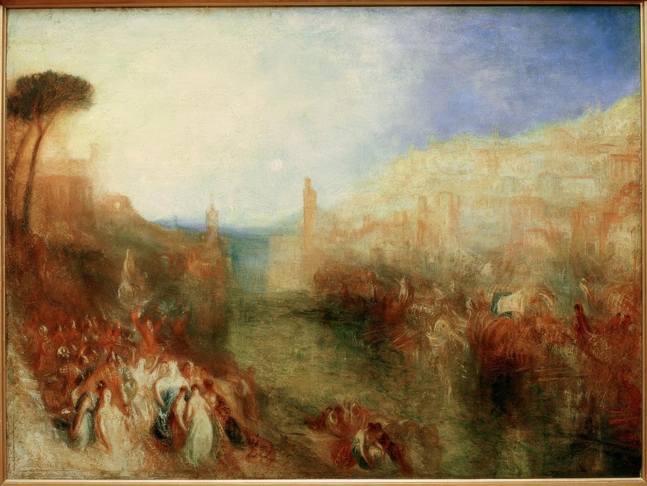 Odejście floty autorstwa Joseph Mallord William Turner