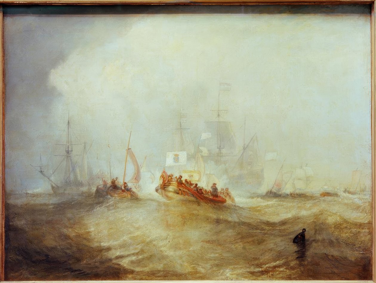 Książę Orański, Wilhelm III. lądowanie w Torbay, listopad autorstwa Joseph Mallord William Turner