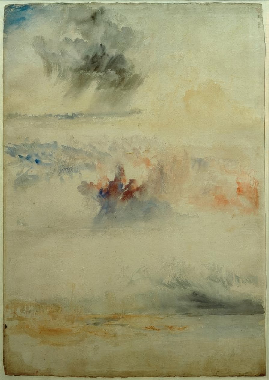 Trzy badania chmur autorstwa Joseph Mallord William Turner