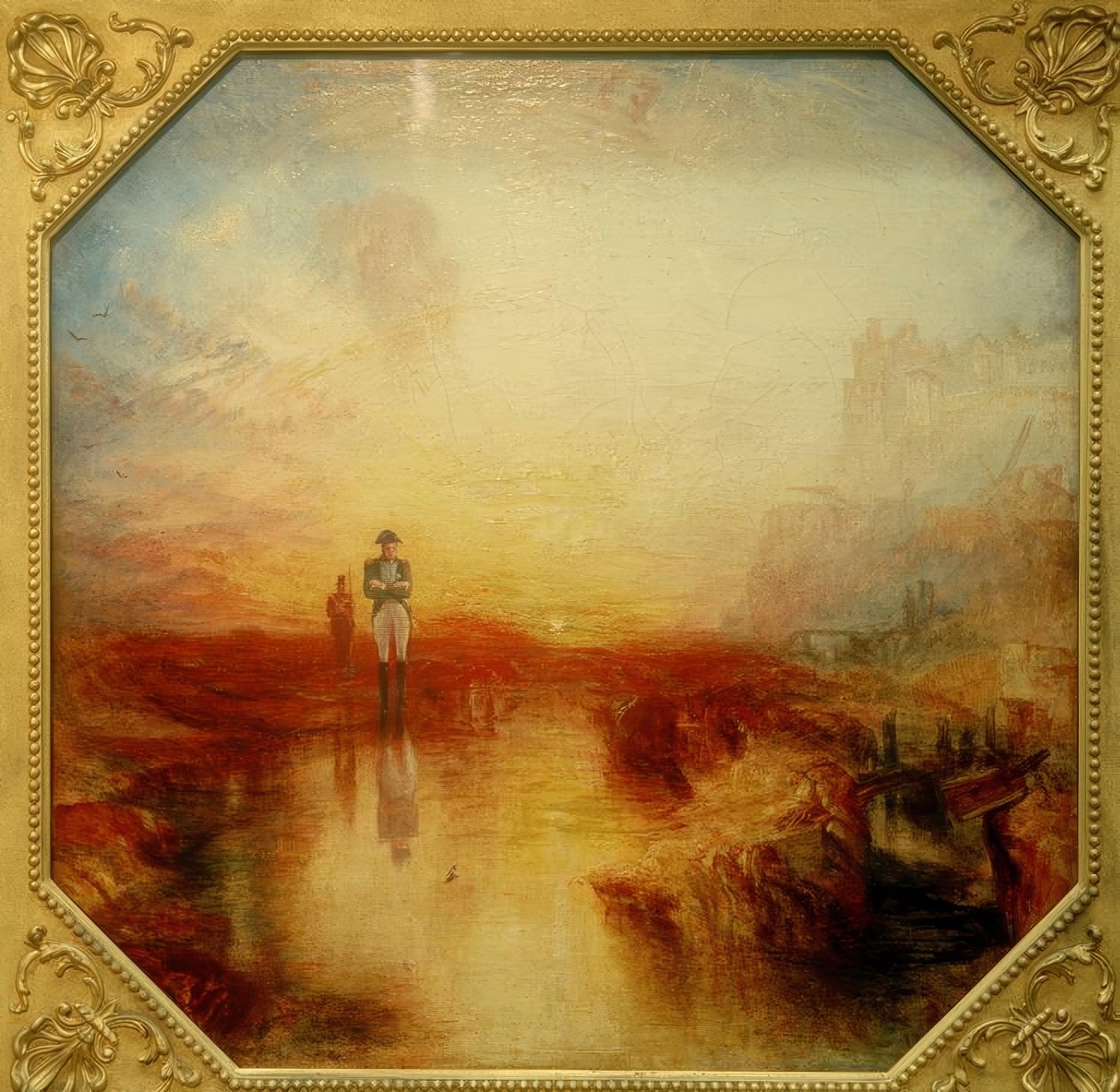 Wojna. Wygnanie i Skała Limpet autorstwa Joseph Mallord William Turner