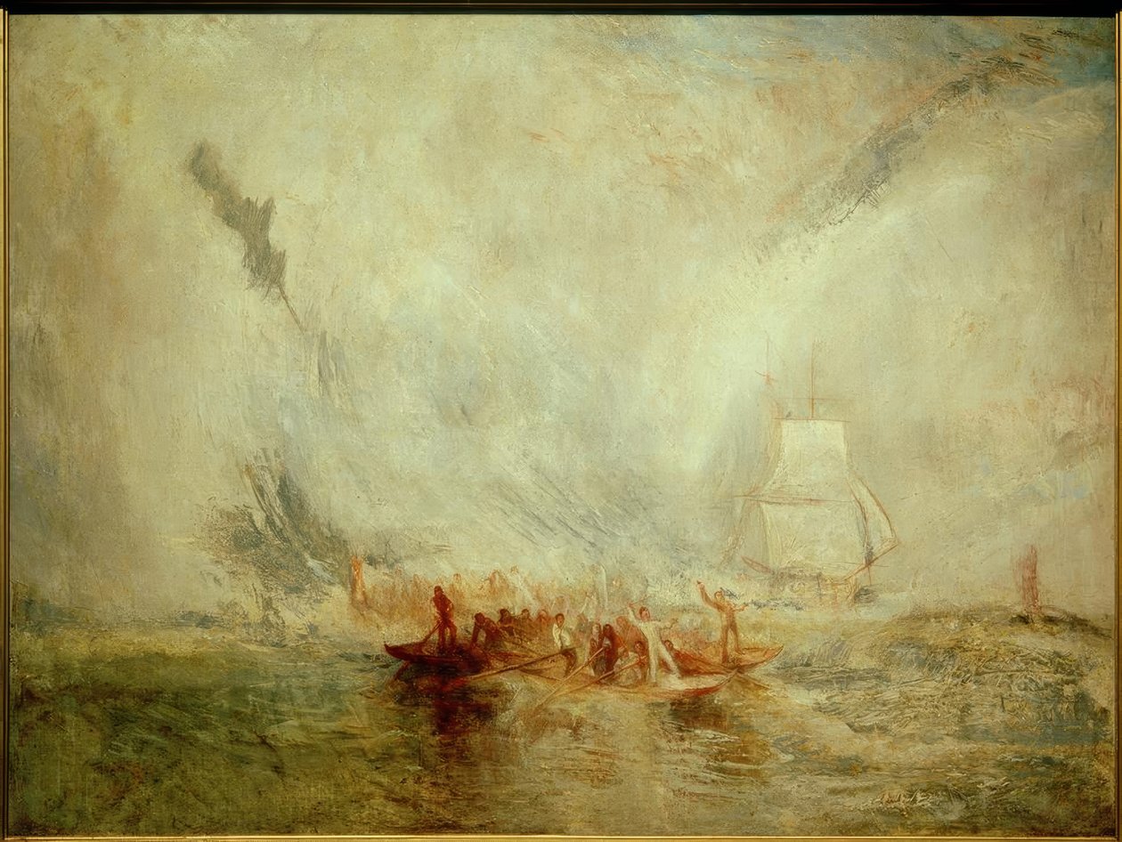 Wielorybnicy autorstwa Joseph Mallord William Turner