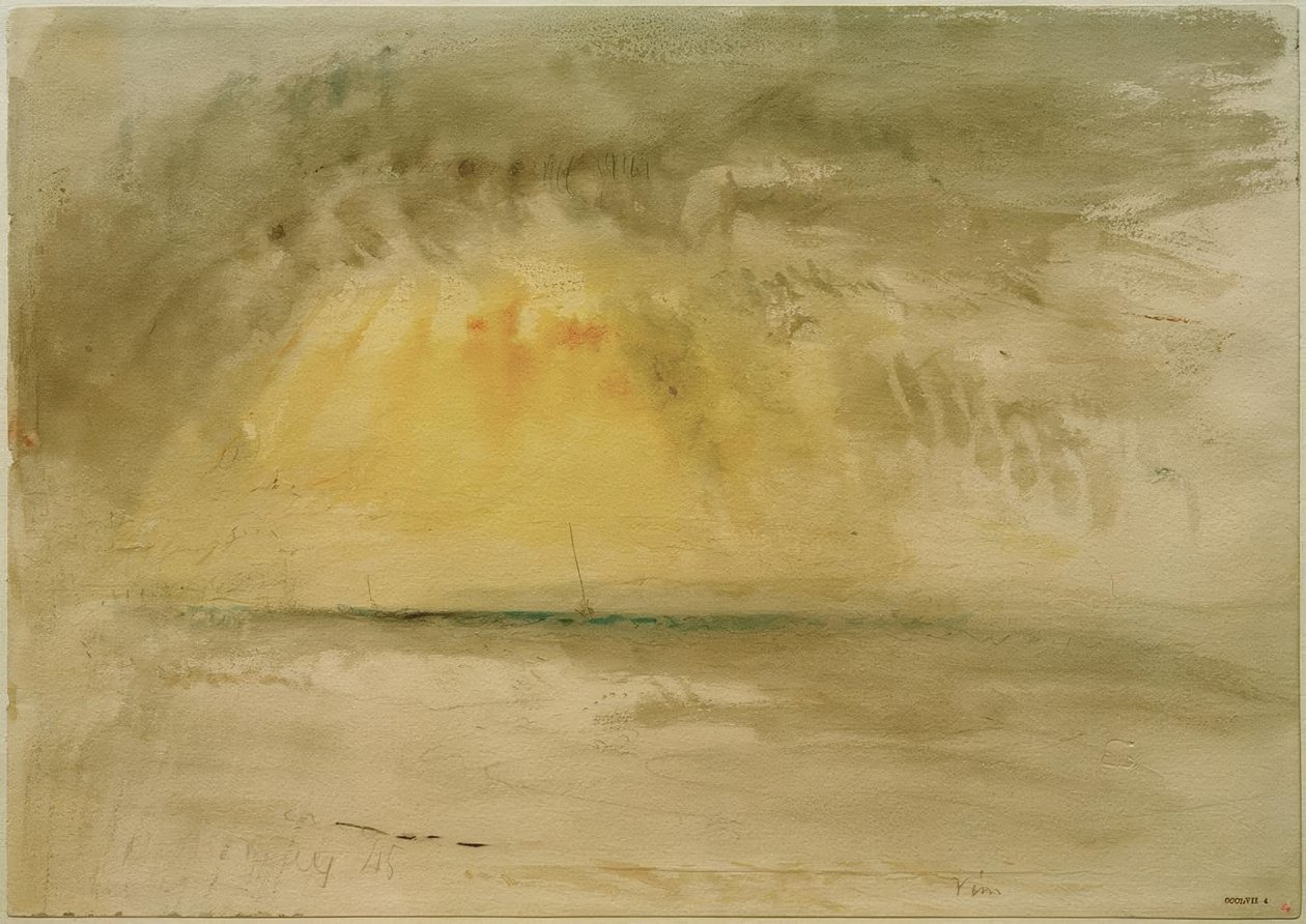 Wimereux autorstwa Joseph Mallord William Turner